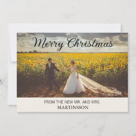 God jul New Mr. Photo Helgdag Julkort