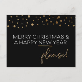 God jul NEXT Gott nytt år, tack Helg Vykort