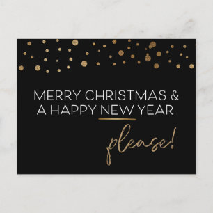God jul NEXT Gott nytt år, tack Helg Vykort