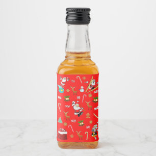 God jul Nice Naughty 25 december jul Spritflaskor Etikett