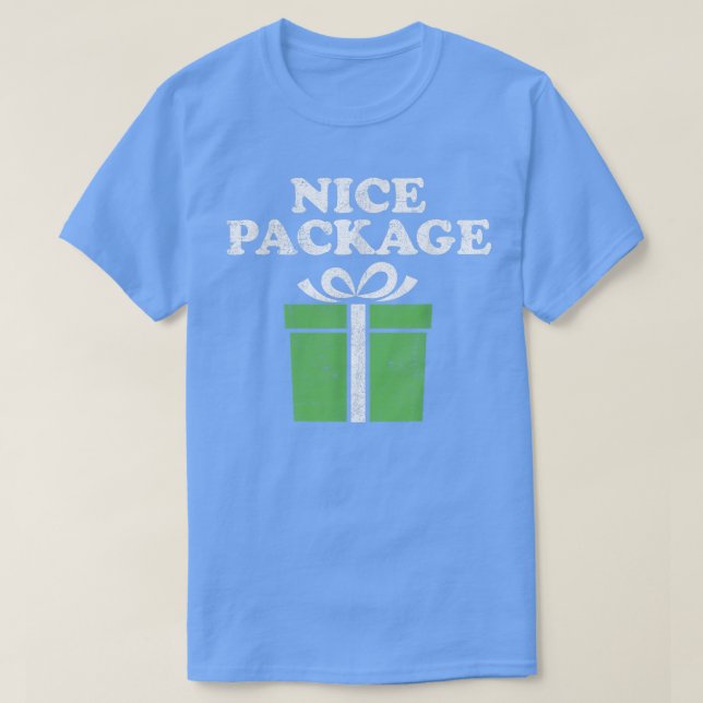 God jul Nice Paket Retro Ugly Party Adul T Shirt (Design framsida)