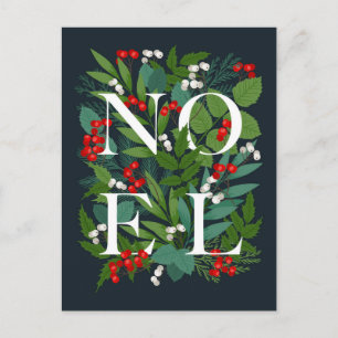 God jul NOEL Corporate Hälsning Helgdag Vykort