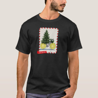 God jul Noel Träd jul Garland Ligh T Shirt