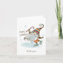 God jul Nordic Gnome jul Kort