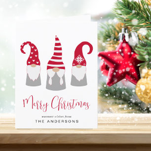 God jul Nordic Gnomes Helgkort
