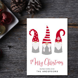 God jul Nordic Gnomes Julkort