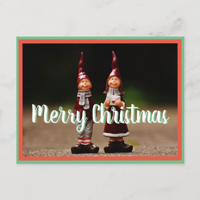 God jul Nordpolen Vykort (Framsida)