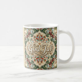 God Jul Norskt Norge Julmugg Kaffemugg