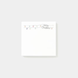 God jul Notes med ljus Post-it Block