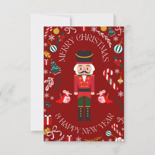 God Jul nötknäppare kort