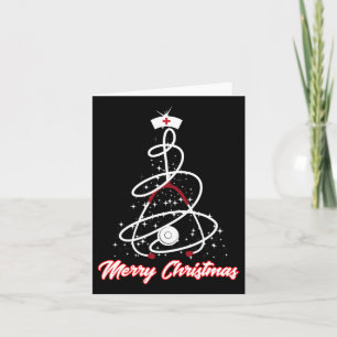 God jul Nurse Shirt Yuletide Practisters Kort