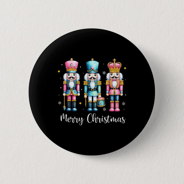 God jul Nutcracker Ballet Festive Julafton Manar Knapp (Framsida)