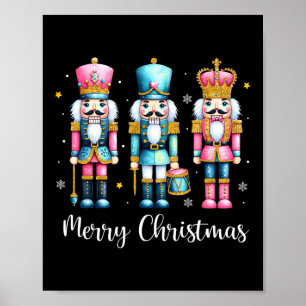God jul Nutcracker Ballet Festive Julafton Manar Poster