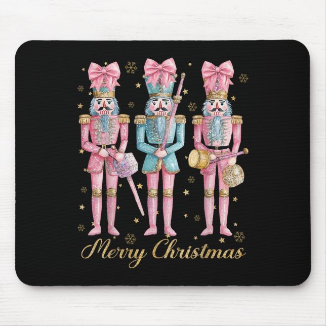 God jul Nutcracker Coquette Nk Bow Julafton Ho Musmatta (Framsidan)
