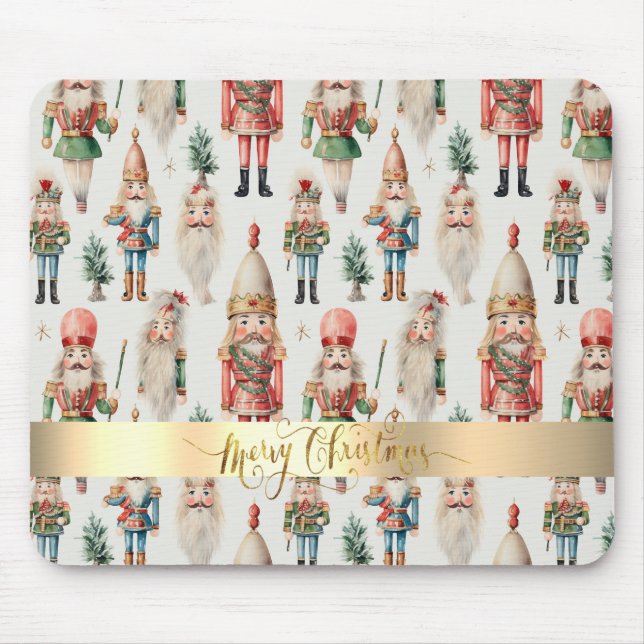 God jul Nutcracker Helgdag Musmatta (Framsidan)