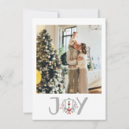 God jul Nutcracker Joy Photo Helgdag Julkort