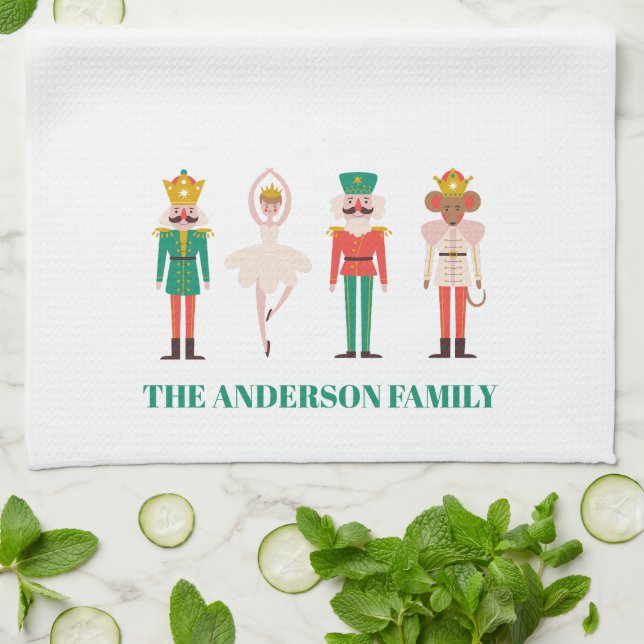 God jul Nutcracker jul jul Kökshandduk (Vikta)