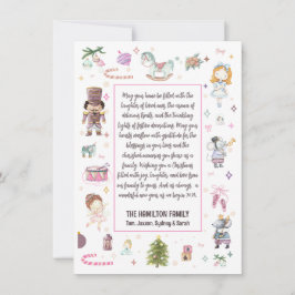 God jul Nutcracker Ram Photo Julkort