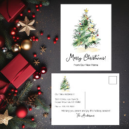God jul Nya Julgran Meddelande Vykort