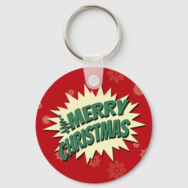 God jul nyckelring (Framsida)