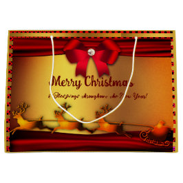 God jul - Nytt års stor gipsflagga