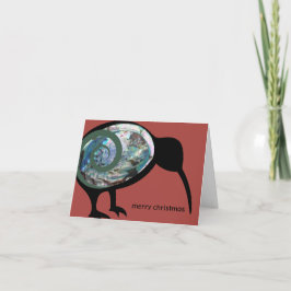 GOD JUL NZ JULAFTON AOTEAROA NEW ZEALAND KIWI HELGKORT