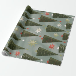 God jul och använd figursättning Pappert Presentpapper