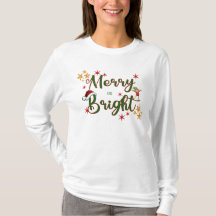 God jul och Bright T-Shirt
