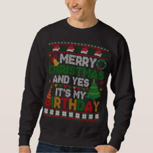 God jul och det är min födelsedag, Ugly Julafton Lång Ärmad Tröja