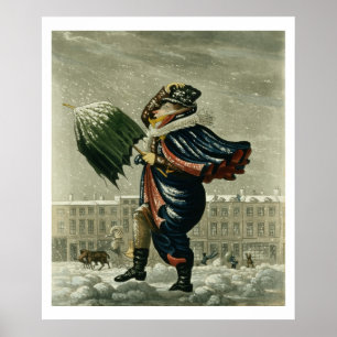 God jul och en gott nytt år i London, Poster