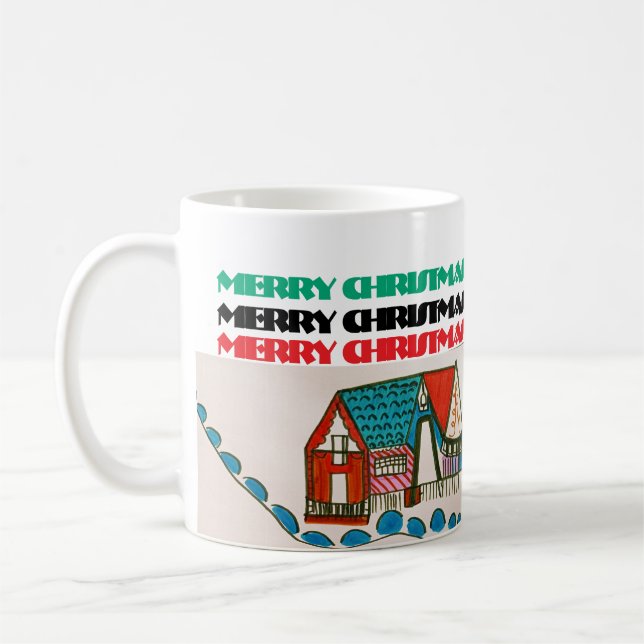 GOD JUL OCH GLAD HELG! COFFEE MUGG (Vänster)