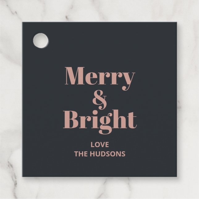 God jul och god jul gåvor etiketter (Framsida)