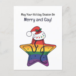 God jul och god jul helg vykort