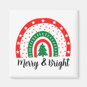 God jul och god jul magnet