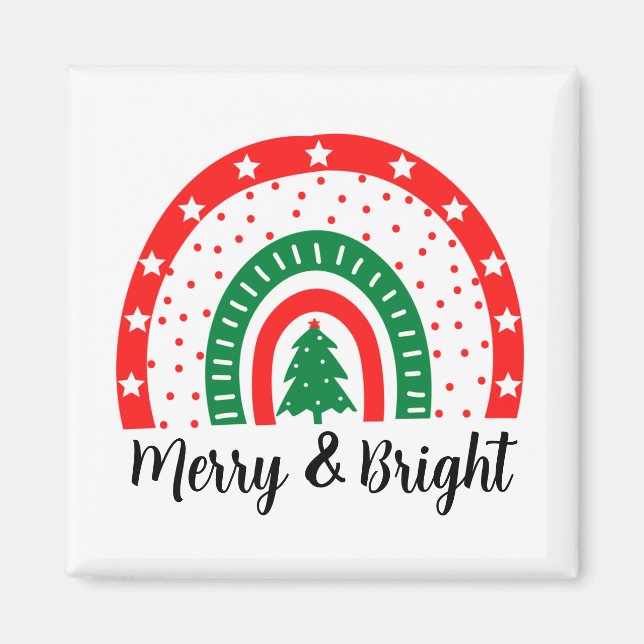 God jul och god jul magnet (Framsidan)