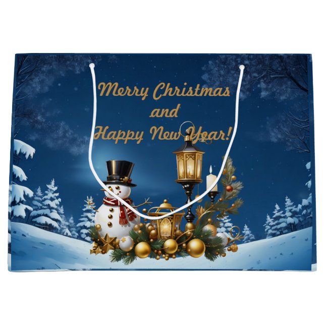 God jul och Gott nytt år! (Framsidan)