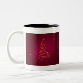 God jul och Gott nytt år 2 Två-Tonad Mugg