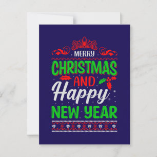 God jul och Gott nytt år-61064 Vykort