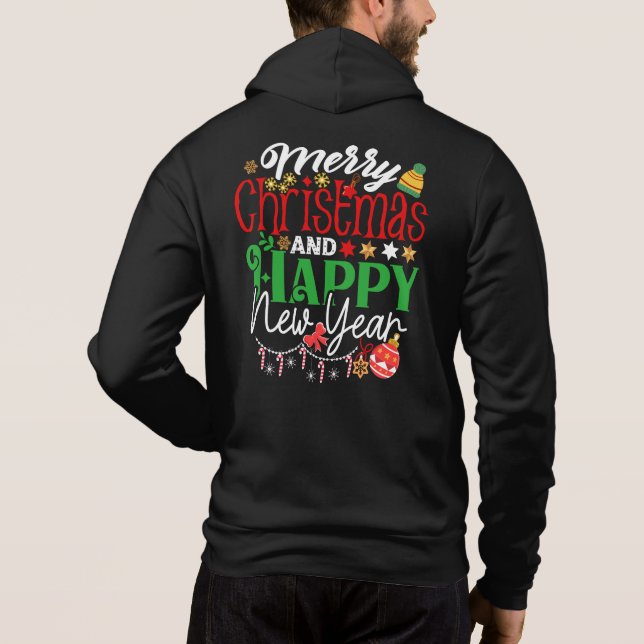 God Jul Och Gott Nytt År-67342 T-Shirt (Baksida)