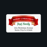 God jul och Gott nytt år! Adressetikett<br><div class="desc">God jul och Gott nytt år! Gratulera till julhelgens glädje med vår krävande julsamling, designad för att ge värme och glädje till ditt hem. Varje föremål är noggrant utformat och innehåller festliga formgivningar som liknar julstämningen. Från prydnadsföremål i eleganten till mysiga dekorationer förbättrar våra produkter din festliga atmosfär, skapar varje...</div>