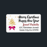 God jul och Gott nytt år Adressetikett<br><div class="desc">Gratulera till julhelgens glädje med vår krävande julsamling, designad för att ge värme och glädje till ditt hem. Varje föremål är noggrant utformat och innehåller festliga formgivningar som liknar julstämningen. Från prydnadsföremål i eleganten till mysiga dekorationer förbättrar våra produkter din festliga atmosfär, skapar varje minnesvärd samling. Förbered julens magi och...</div>