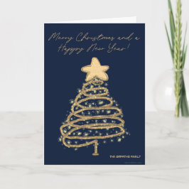 God jul och Gott nytt år. Anpassade Helgkort