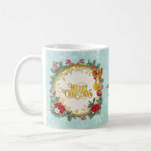 God Jul och Gott Nytt År av kärlek Kaffemugg