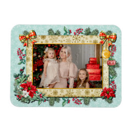 God jul och Gott nytt år efter Kärlek Magnet