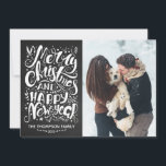 God jul och Gott nytt år-fotokort Julkort<br><div class="desc">Använda våra landskaps- och julkort med texten "God jul och Gott nytt år" och en kriterlig bakgrund för att önska era vänner och familj ett God jul. BONUS: Den mönstrade bakern kan ändras till ett annat mönster och färg. Gå till avsnittet "Anpassa den här mallen" och klicka sedan på "Klicka...</div>