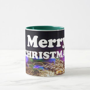 God jul och Gott nytt år Hälsning Mugg