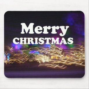 God jul och Gott nytt år Hälsning Musmatta