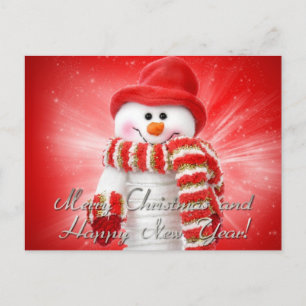 god jul och gott nytt år helg vykort
