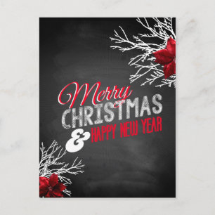 God jul och gott nytt år helg vykort