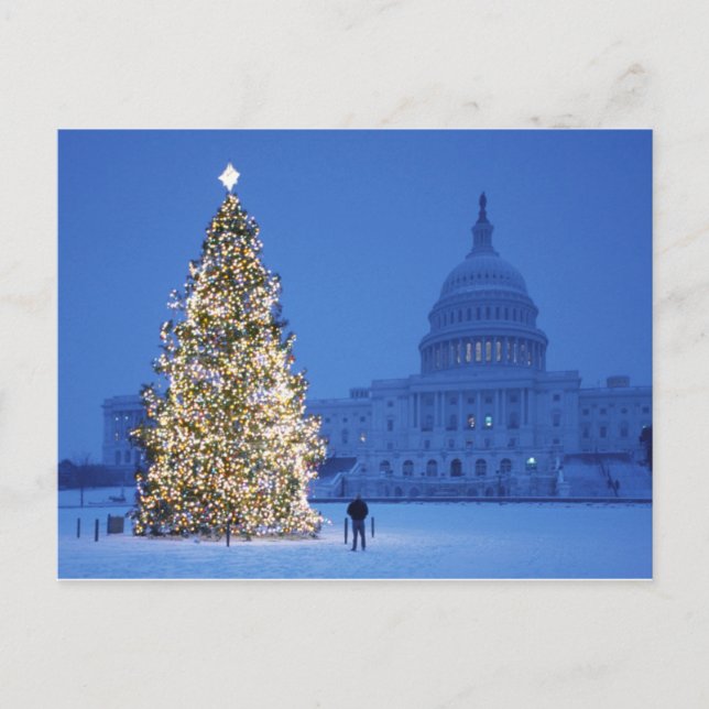 god jul och gott nytt år helg vykort (Framsida)